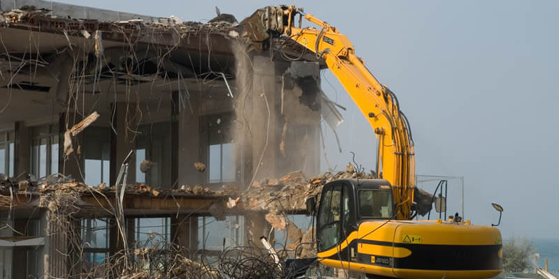 Factory House Building Demolition